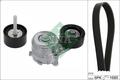 Keilrippenriemensatz INA 529 0421 10 für OPEL ASTRA J (P10) 1.6 2012-2015