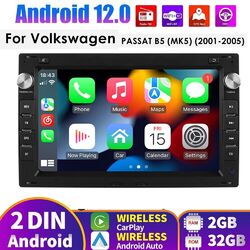 7"Android 12 Autoradio Für Golf Passat Polo GPS Navi DAB+ CARPLAY 2+32GB SWC BT