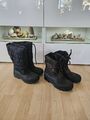 Freyling Damen Schuhe Winterstiefel Schneestiefel 38 Braun Schwarz