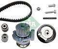 INA 530044531 Wasserpumpe Zahnriemensatz für Audi A4 B7 8EC 2.0 2004-2008