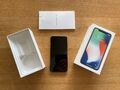 Apple iPhone X - 64GB - Silber (Ohne Simlock) mit OVP