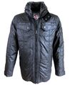 JACKE WINTERJACKE HERRENJACKE Cabano New Canadian Carbon schwarz Gr. 48-58