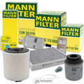 MANN-FILTER INSPEKTIONSPAKET FILTERSATZ B FÜR VW POLO 6R 1.2 TSI 1.4 GTI AB 10