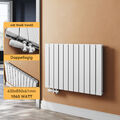 ELEGANT Heizkörper Design Flachheizkörper Paneelheizkörper Horizontal 630x850mm 