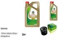 MANN-FILTER Ölfilter 6L CASTROL EDGE 5W-30 M passend für Mazda Nissan RX-8 SE FE