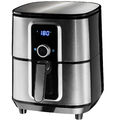 Heißluftfritteuse XXL Heißluft Fritteuse 10,2L Airfryer Touch Display 1800W Ofen