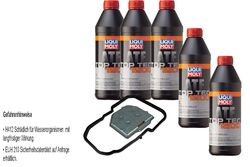 LIQUI MOLY Top Tec ATF 1200 5L MAHLE Getriebeölfilter für Mercedes-Benz C-Klasse