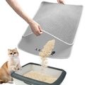 Norvy Katzenklo Matte Groß Katzenstreu Matte Für Katzentoilette 75 × 55 cm Wa...