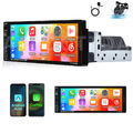 6.86" 64GB Android 13 Apple Carplay Autoradio GPS Navi WiFi 1 DIN Bluetooth Kam