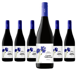 6 x Bodegas Valdemar Conde de Valdemar Tempranillo – 2022