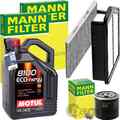 MANN INSPEKTIONSPAKET+MOTUL 5W-30 MOTORÖL passend für HYUNDAI i40 I 1.6+2.0 GDI