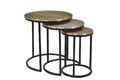 3er Set Couchtisch Metall Mango Beistelltisch Sofatisch Wohnzimmer Tisch