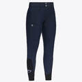 Cavalleria Toscana Navy 34 (IT 40) Reithose Damen CT Academy Jersey Full Grip