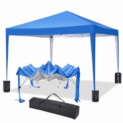 Klapp Falt Pavillon 3x3m WASSERDICHT Dachmaß Pavillion Gartenzelt Partyzelt NEU