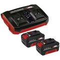 Einhell Power X-Change PXC-Starter-Kit 2x 4,0Ah & Twincharger Kit 4512112 Wer...