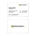 Visitenkarten individuell Business Karten 300g/qm 85 x 55 mm - Klassisch