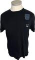 Fred Perry Raf Simons T-Shirt Gr. 42 XL Herren Schwarz Top