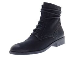 Tamaris Damen Schuhe Winterstiefel Boots Stiefeletten Gr 38 Schwarz Leder