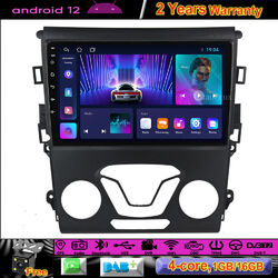 9"Android 12 Autoradio Stereo DAB GPS SAT Navi Carplay For Ford Mondeo 2014-2019