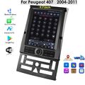 9,7" Android 13 GPS SatNav für Peugeot 407 2004-2011 Autoradio DAB + Stereo WiFi