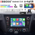 DAB+ Autoradio Carplay Android 13 2+64G Für BMW 3er E90 E91 E92 E93 KAM GPS Navi