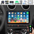 DAB+ 32GB Android 13 Carplay Autoradio GPS WIFI Für Audi A3 S3 RS3 8V 8P 2003-12