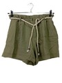 ZARA High-Waist-Shorts Damen Gr. DE 38 khaki Casual-Look