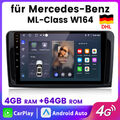 Für Mercedes Benz W164 GL320 ML350 X164 Android13 9" Autoradio GPS 4+64G CARPLAY