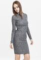 Urban Classics Kleid Ladies Rib Dress Charcoal