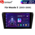 Für Mazda 3 BK 2003-2009 Autoradio Android12 GPS Navi WIFI BT USB SWC DAB+ 1+32G