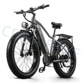 26 Zoll EBike Damen/Herren Elektrofahrrad 48V 17.5AH E Mountainbike 25km/h Moped