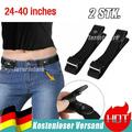 2x Stretchgürtel ohne Schnalle elastisch Gürtel Damen Herren bis 120cm Elastisch