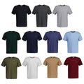 GANT Herren T-Shirt - REGULAR SHIELD, Rundhals, kurzarm, Baumwolle, Stickerei...