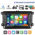 4G+64G Android13 Autoradio CarPlay GPS IPS DSP Für VW Golf Passat Tiguan Polo