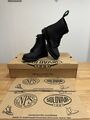 NPS SOLOVAIR Black Greasy Leather 8 Eye Derby Boot! UK10,5! Neu!Nur 149,90€!