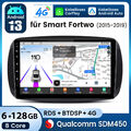 Android 13 Carplay Autoradio GPS Navi BT KAM Für Benz Smart Forfour Fortwo 15-19