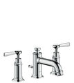 hansgrohe AXOR MONTREUX 3-Loch Waschtischarmatur 30, Zugstangen-Ablaufgarnitur,