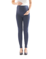 Damen Umstandsleggings lang aus Baumwolle Leggings Umstand Hose DL20