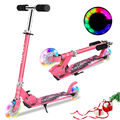 Kinder Tretroller Kickroller Cityroller Kinderroller mit 2 LED Räder Scooter