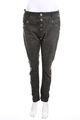 LEXXURY Boyfriend-Jeans Garment Dyed Pailletten D 40 olivbraun