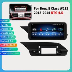 10,33" Für MERCEDES-Benz W212 S212 Autoradio Carplay GPS NAVI AUX Android 4G LTE