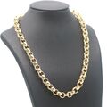 Kette 585 Gold 14 Karat Gelbgold Erbskette 53 cm Damen Muster Wert 3990,-