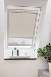 Lichtblick Dachfensterrollo Skylight, Thermo, Verdunkelung - Creme 38,3 x 74,0 c