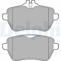 DELPHI Bremsbelagsatz Scheibenbremse LP2659 für MERCEDES KLASSE W222 V222 X222
