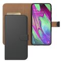 Tasche für Samsung Galaxy A40 Handytasche Schutzhülle Hülle Klapp Case Schwarz