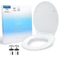 Benkstein® Premium Toilettendeckel antibakteriell oval weiß - Duroplast Klode...