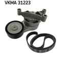 SKF Keilrippenriemensatz VKMA 31223