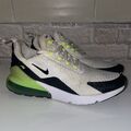 Nike Air Max 270 White Black Volt DC0957-100 Schuhe Sneaker Herren Größe UK 8