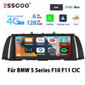 DAB+ Android 13 Autoradio Für BMW 5 Series F10 F11 CIC Apple Carplay GPS 4G WIFI