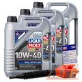 3x 5 L = 15 LITER LIQUI MOLY MoS2 LEICHTLAUF 10W-40 MOTOR-ÖL MOTOREN-ÖL 32098832